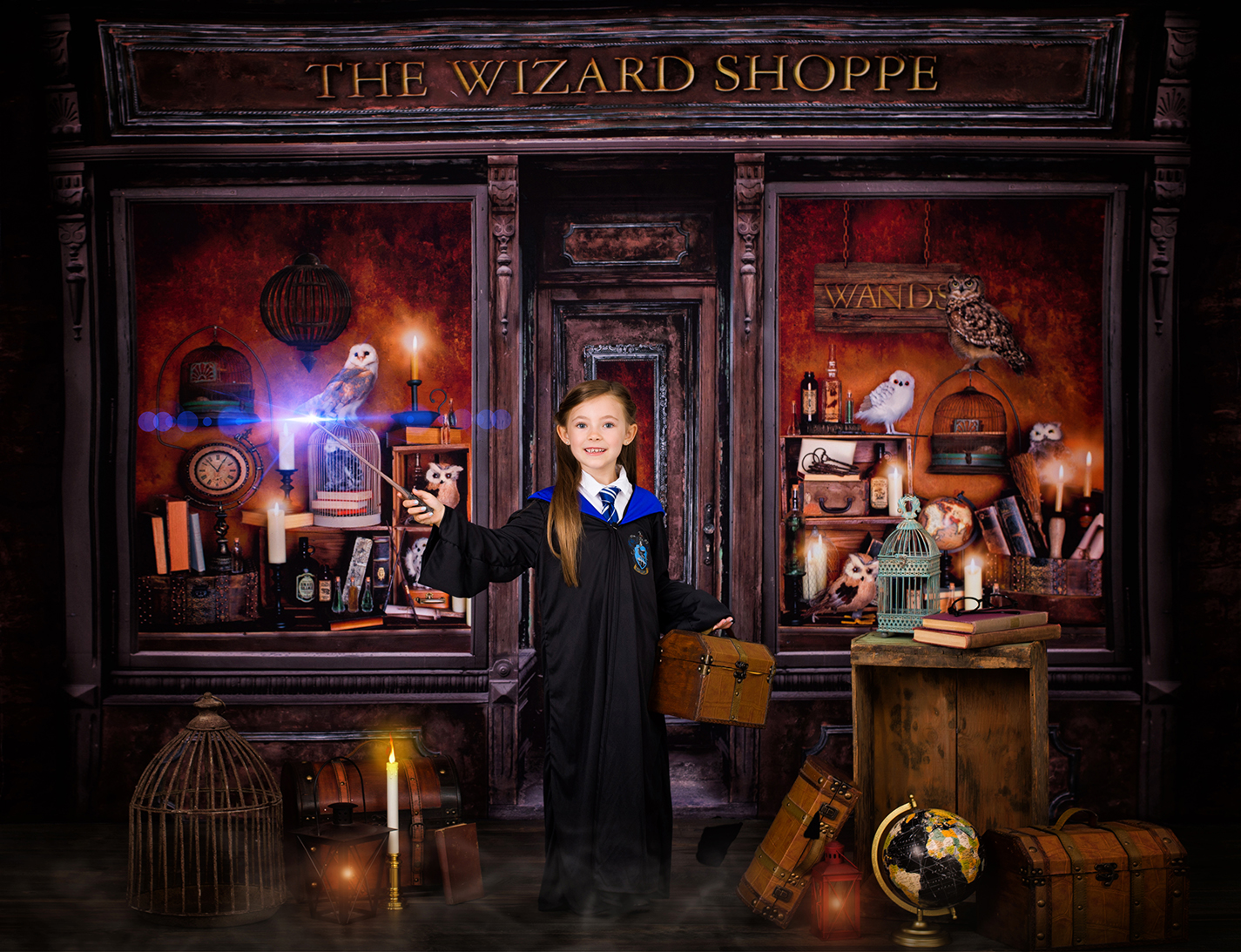 Magical world of the school Harry Potter Poster at Sttelland Boutique