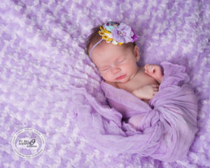 Newborn Baby Girl Portrait