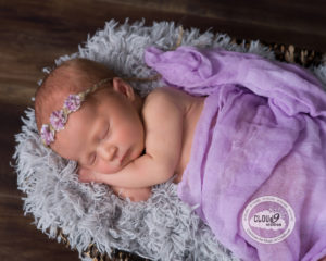 Newborn Baby Girl Portrait