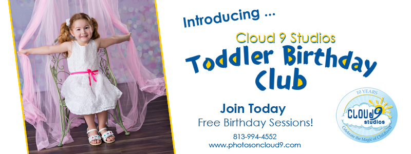 Toddler Birthday Portrait Club