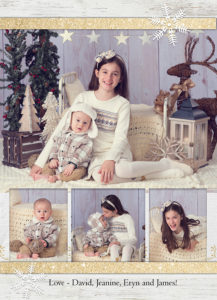Custom Portrait Christmas Cards