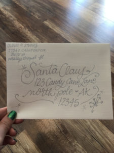 Santa Claus Envelope