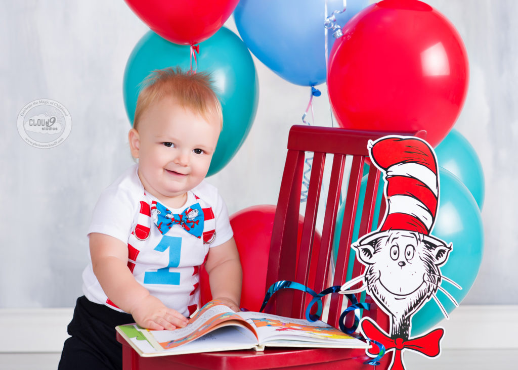 Dr. Seuss First Birthday Session