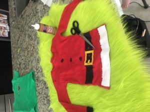 Grinch Santa shirt 1