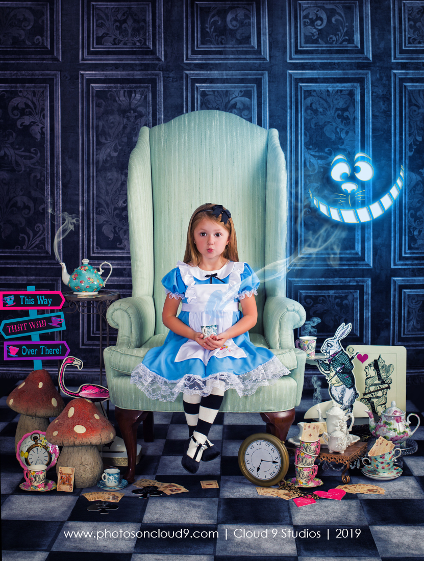 The Alice In Wonderland Portrait Collection - Cloud 9 Studios - Wesley  Chapel, Florida