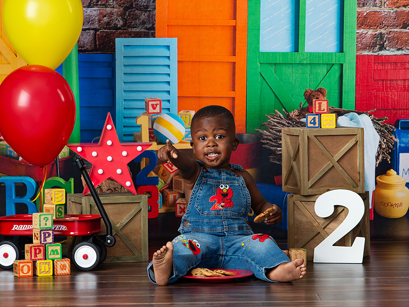 Two Year Portrait at Cloud 9 Studios