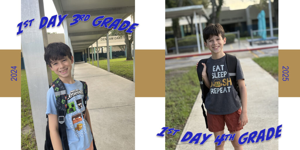 First Day of School Photos